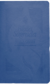 Bíblia Sagrada com Zíper - Harpa Cristã - RC - CPAD - Azul