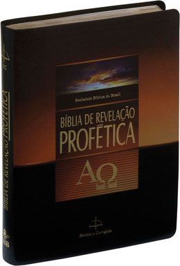 Bíblia de Revelação Profética - RC - SBB - Marrom/Preta