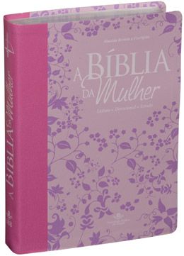 Bíblia da Mulher - ARC - SBB - Lilás/Rosa