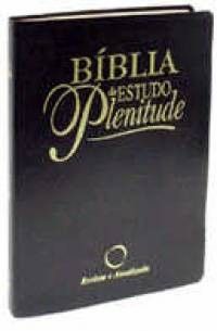 Bíblia de Estudo Plenitude - RA - SBB - Preta - Grande